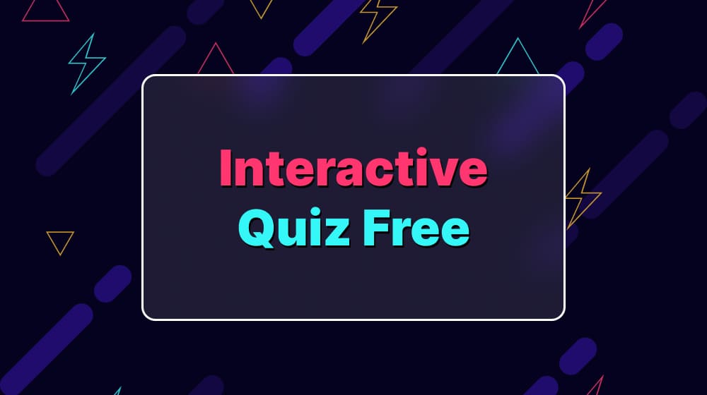 Interactive Quiz Free